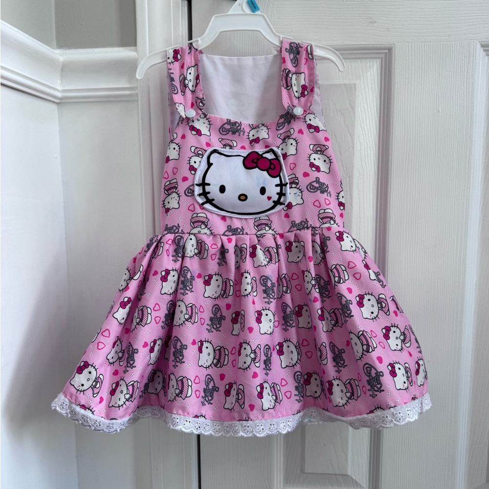 Pink Hello Kitty Baby Girl Dress